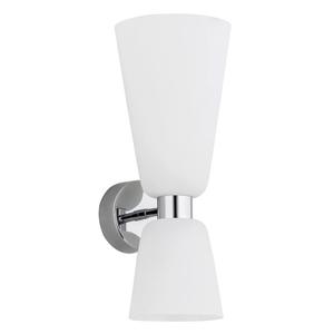 Настенная лампа 34x15x13,5 см, белый/хром