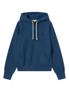 Хлопковый свитшот с карманом Champion, синий