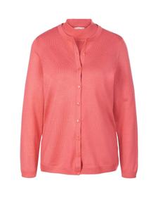 Вязаный кардиган Goldner, розовый