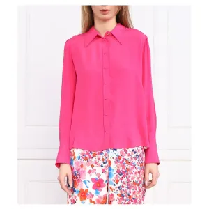 Рубашка стандартного кроя с добавлением шелка Liu Jo, розовый