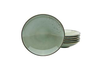 Набор супных тарелок из керамогранита Creatable, серый