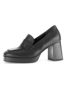 Gabor Черные кожаные туфли-лодочки