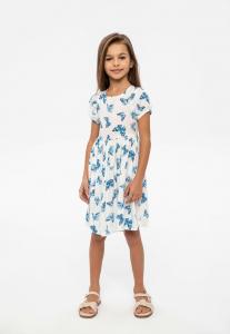 Повседневное платье ALL OVER PRINT MINOTI, цвет white blue