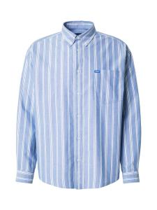 Рубашка на пуговицах Comfort fit HUGO Ebill, светло-голубой
