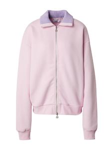 Толстовка на молнии About You Caro, розовый