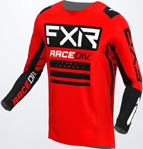 Мотокроссовая майка FXR off-road racediv, Red/Black