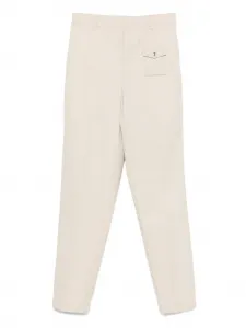 Брюки с накладными карманами MONCLER, нейтральный