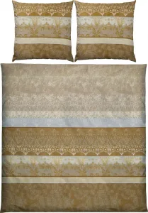 Постельное белье бежевое 1x 200x200 см + 2x 80x80 см Erwin Müller