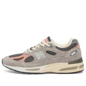 Кроссовки 991V2 New Balance, elephant skin , cork & темно-gull серый