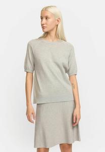 Базовая футболка MARLA O-NECK   Soft Rebels, светло-серый