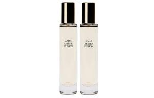 Духи AMBER FUSION парфюмы восточные туалетная вода аромат лимон мускус 30ml/30ml*2/80ml ZARA