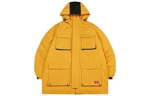 Пуховик мужской хаки Dickies, желтый