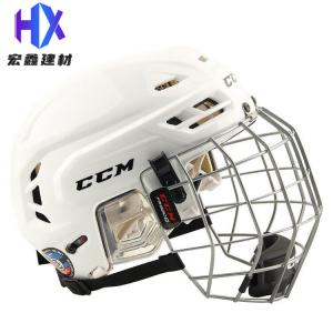 CCM Шлем Ice Ball для хоккея на траве и роликовых коньков, белый, размер L, обхват головы 59-62