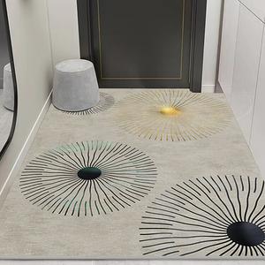 Budis Ковер 60х90 см для кухни/спальни в скандинавском стиле, водонепроницаемый, нескользящий, износостойкий