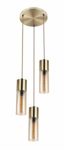 Подвесной светильник Globo, 30x150 см, цвет латуни