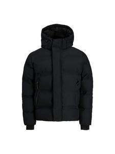 Пуховик Fusion черного цвета Jack and Jones