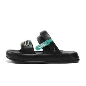 Mulinsen Пляжные сандалии мужские белый/черный/хаки/серый - черный, цвет Black