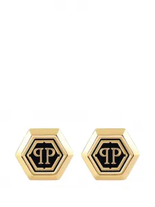 Запонки PP Hexagon Philipp Plein, золотистый