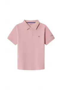 Футболка-Поло с небольшим логотипом Hackett London, Washed Pink