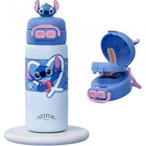 Термокружка Lotsoс изображением Микки Мауса, 500 мл Disney, stitch-double drink version