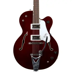 Гитара Gretsch Guitars G6119T-62 Vintage Select Edition '62 Tennessee Rose Hollowbody с тремоло Bigsby, темно-вишневый лак
