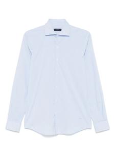 Полосатая рубашка Fay, синий