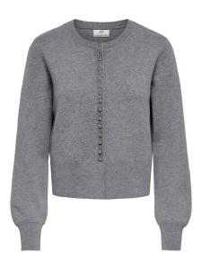 Кардиган 'JDYPrime' в крапчатом сером цвете