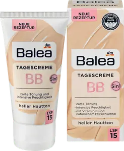 Дневной крем Balea Tagescreme BB Creme Heller Hautton LSF 15, 50 ml