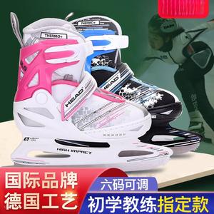 HEAD Детские регулируемые коньки для фигурного катания H7 black and blue, размер M L (36-41)