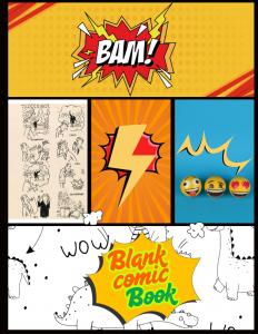 BLANK COMIC BOOK (Independently published)