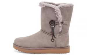 Сапоги зимние UGG Bailey Button 2, серо-синий