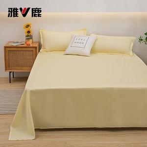 Yalu Простыня 150х230 см из мягкого хлопка, цвет Milk Yellow