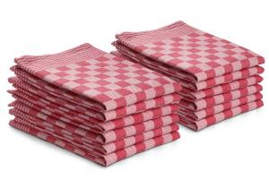 Кухонное полотенце DoubleDry kariert (12-teilig), красный