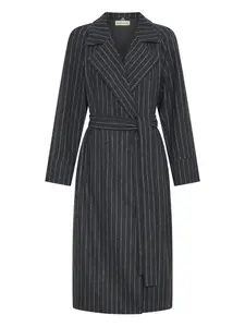 Пальто Candice в тонкую полоску Nicholas, серый