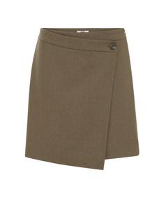 WE Fashion Юбка в темно-зеленом цвете