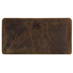 Кошелек Greenburry Vintage Leder 18 см, коричневый