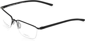 Under Armour мужские очки для рецепта Ua 5002/G прямоугольной формы, Matte Black/Dark Ruthenium