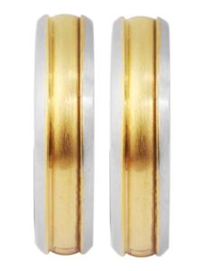 Adeliás Женские серьги - серьги-кольца на шарнирах из нержавеющей стали белого цвета