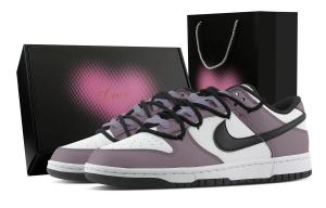 Nike Dunk Starlight Lavender, Heart Box устойчивые к истиранию низкие кроссовки для скейтбординга унисекс purple