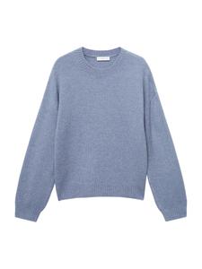 Свитер MANGO TEEN Winter2c, светло-голубой