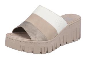 Мюли Rieker, Chamois/Ecru/Dark beige