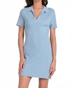 ELAN Теннисное платье синего выцветшего цвета