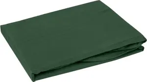 Простыня на резинке DINA 220x200, цвет бутылочно-зеленый Eurofirany