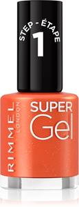 Гибридный лак для ногтей без использования уф/светодиодной лампы Rimmel Super Gel, 096 Heatwave Away 12 ml