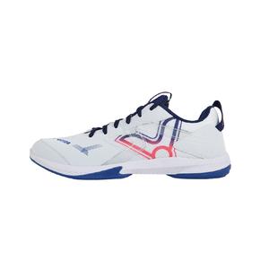 VICTOR Амортизирующие противоскользящие износостойкие бадминтонные кроссовки унисекс белый голубой, белый/темно-синий
