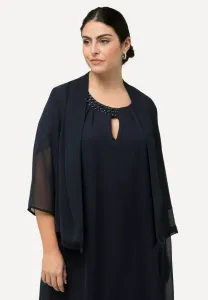 Летняя куртка с воротником-шалью Ulla Popken, Marine