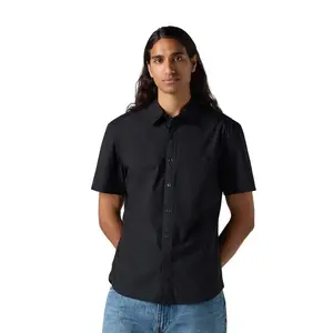 Рубашка с коротким рукавом Levi's Battery Hm Slim, черный