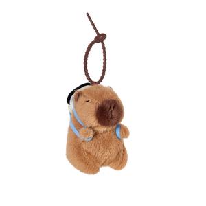 Капибара кукла плюшевый кулон высота 12,5 см The Green Party