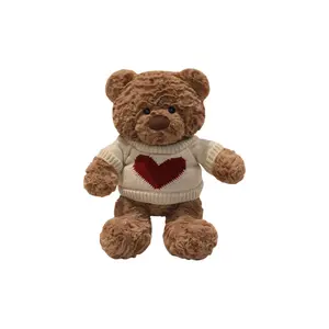 Bitter purchase Плюшевая кукла Heart Multicolor Sweater Bear высотой 38 см