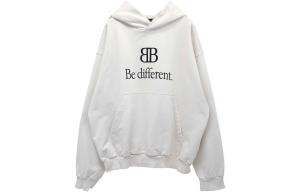 Толстовка унисекс белая Balenciaga, белый